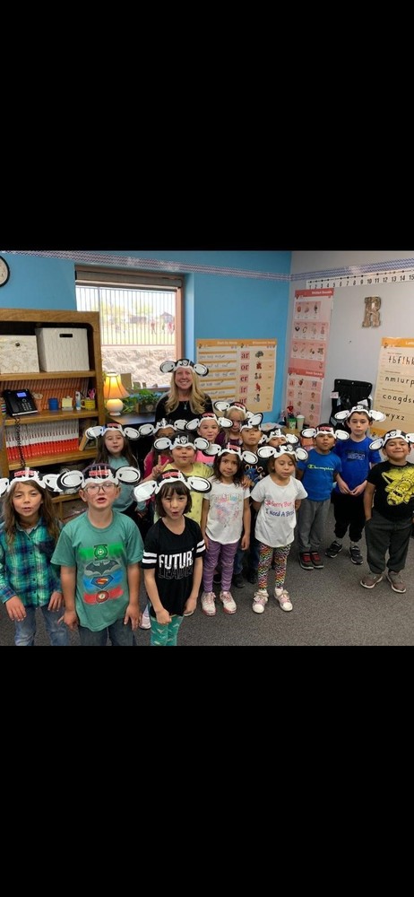 1st grade with cow ears