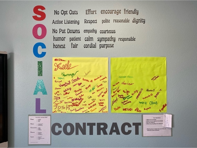 High School Social Contract